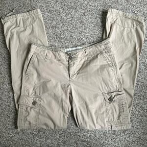 Converse tan lightweight cargo pants size 8